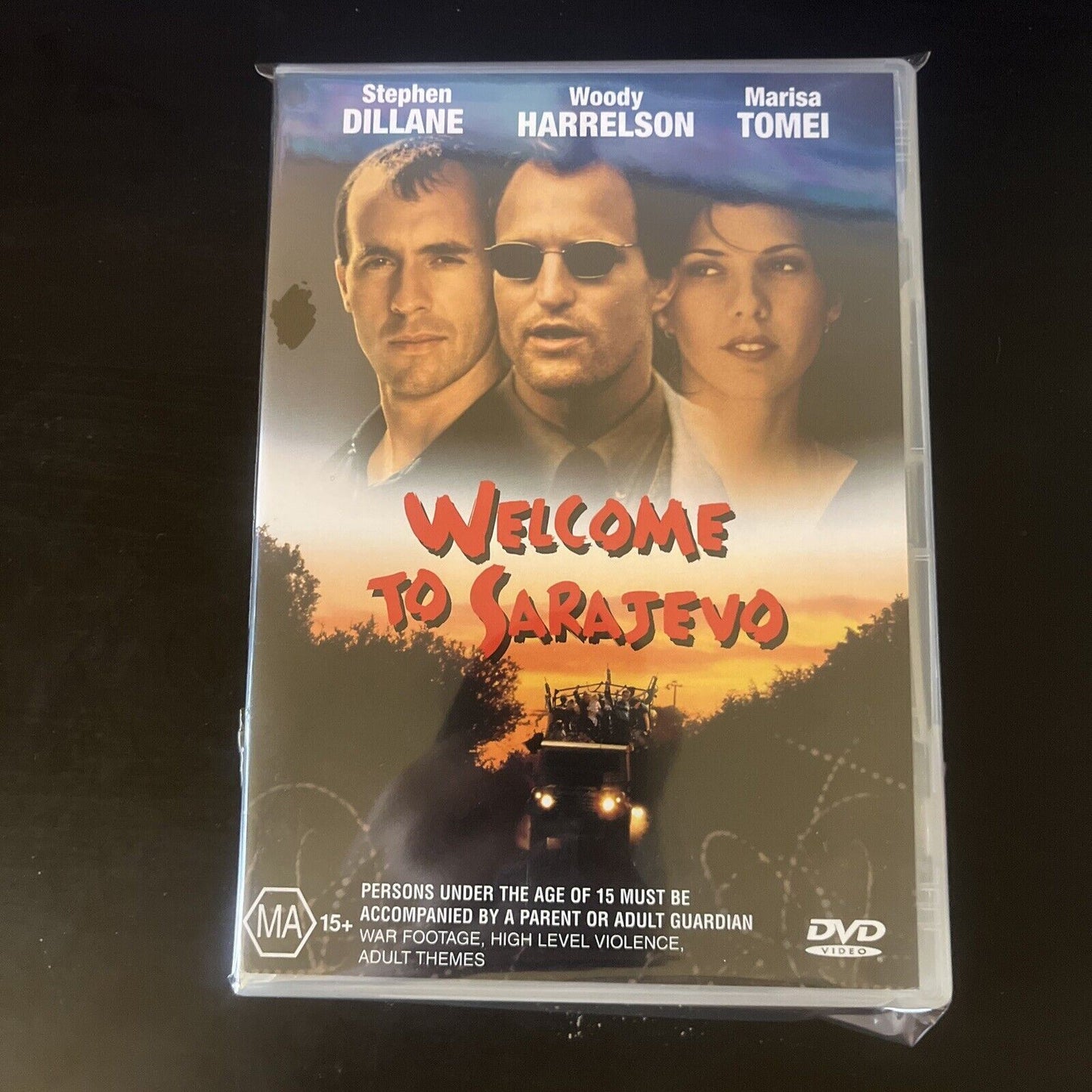 Welcome To Sarajevo (DVD, 1997) Woody Harrelson, Marisa Tomei, NEW Region 4