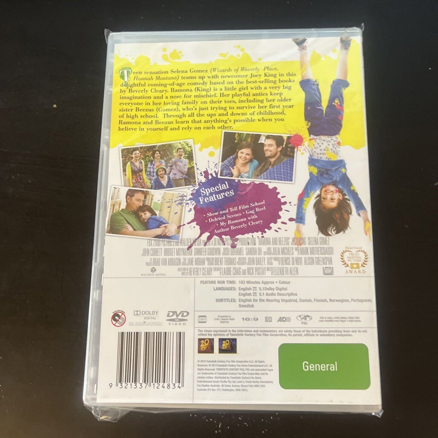 Ramona And Beezus (DVD, 2010) Joey King, Selena Gomez NEW Region 4