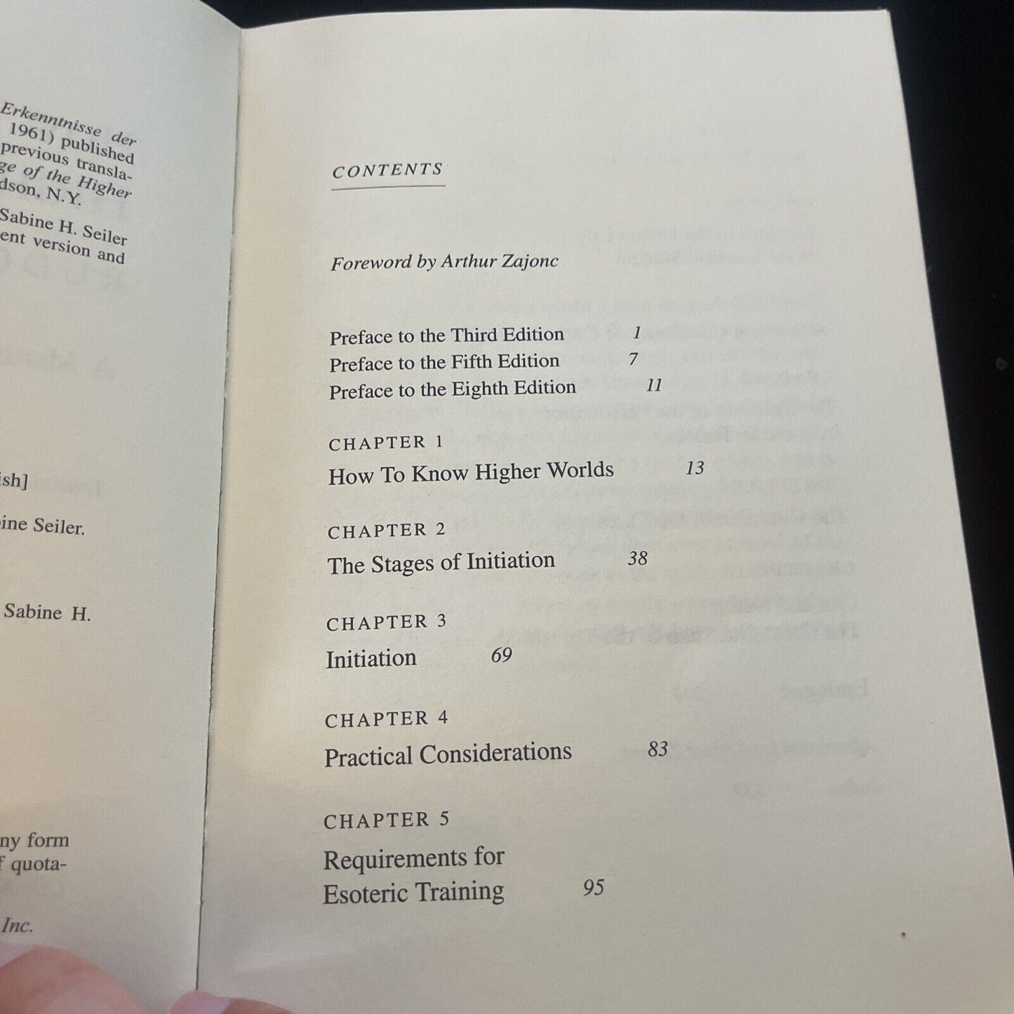 How to Know Higher Worlds: A Modern Path of Initiation by Rudolf Steiner