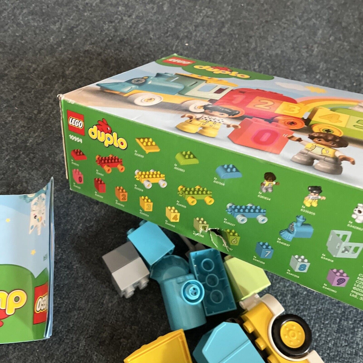 LEGO Duplo: Number Train - Learn To Count (10954) *Incomplete Uncounted*
