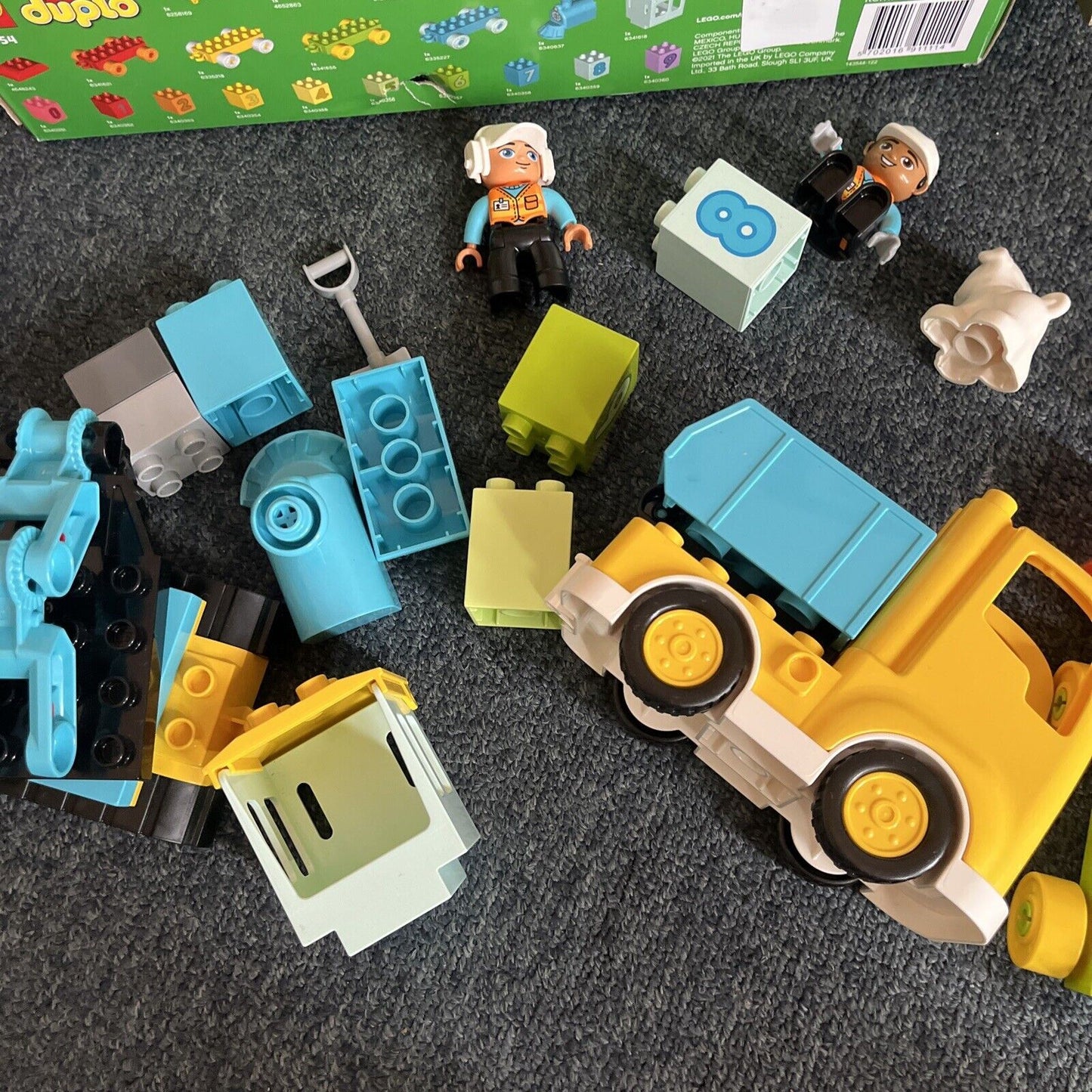 LEGO Duplo: Number Train - Learn To Count (10954) *Incomplete Uncounted*