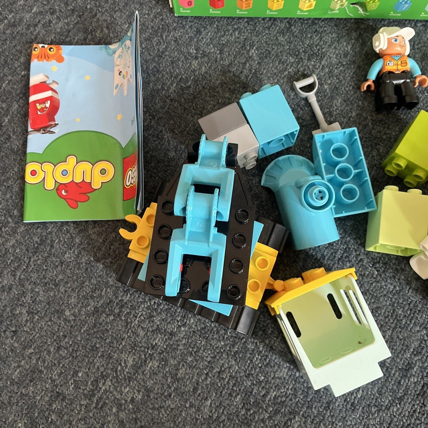 LEGO Duplo: Number Train - Learn To Count (10954) *Incomplete Uncounted*