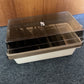 ABA 5.25" Floppy Disc Storage Container Box Holder with Key Made In Sweden