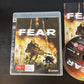 FEAR First Encounter Assault Recon - Playstation 3 PS3 Game - With Manual