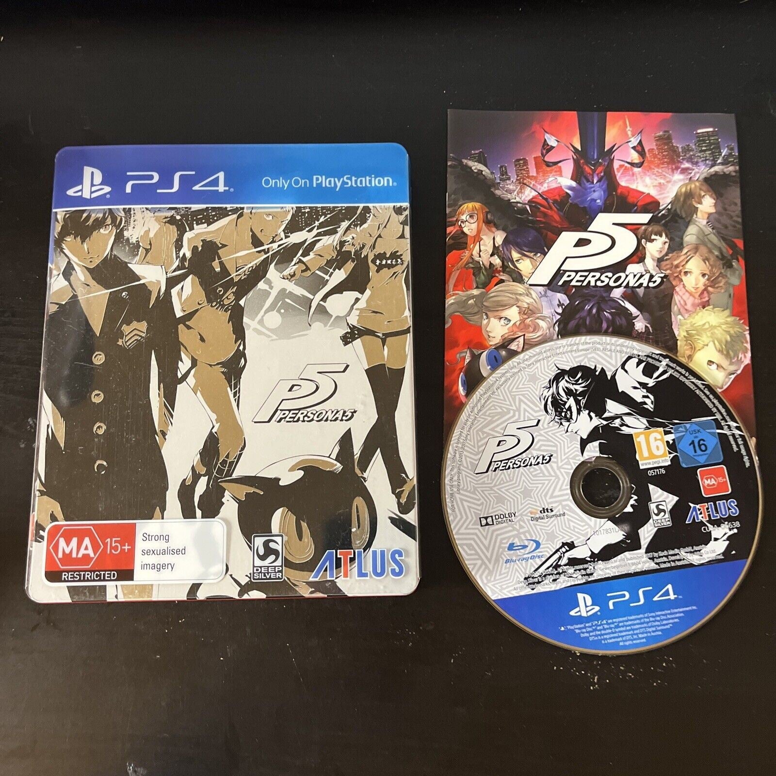 Persona 5 (Steelbook Edition) PS4 Version – Retro Unit