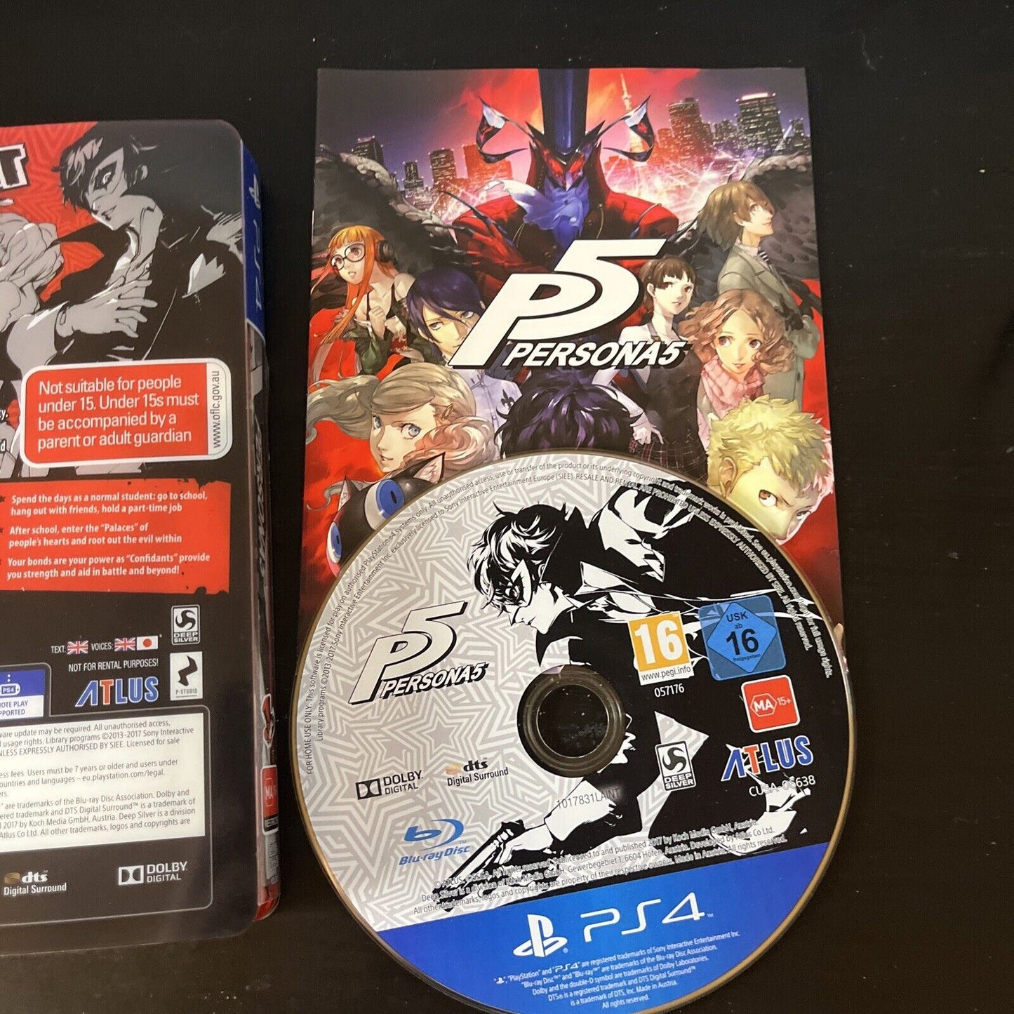 Persona 5 (Steelbook Edition) PS4 Version