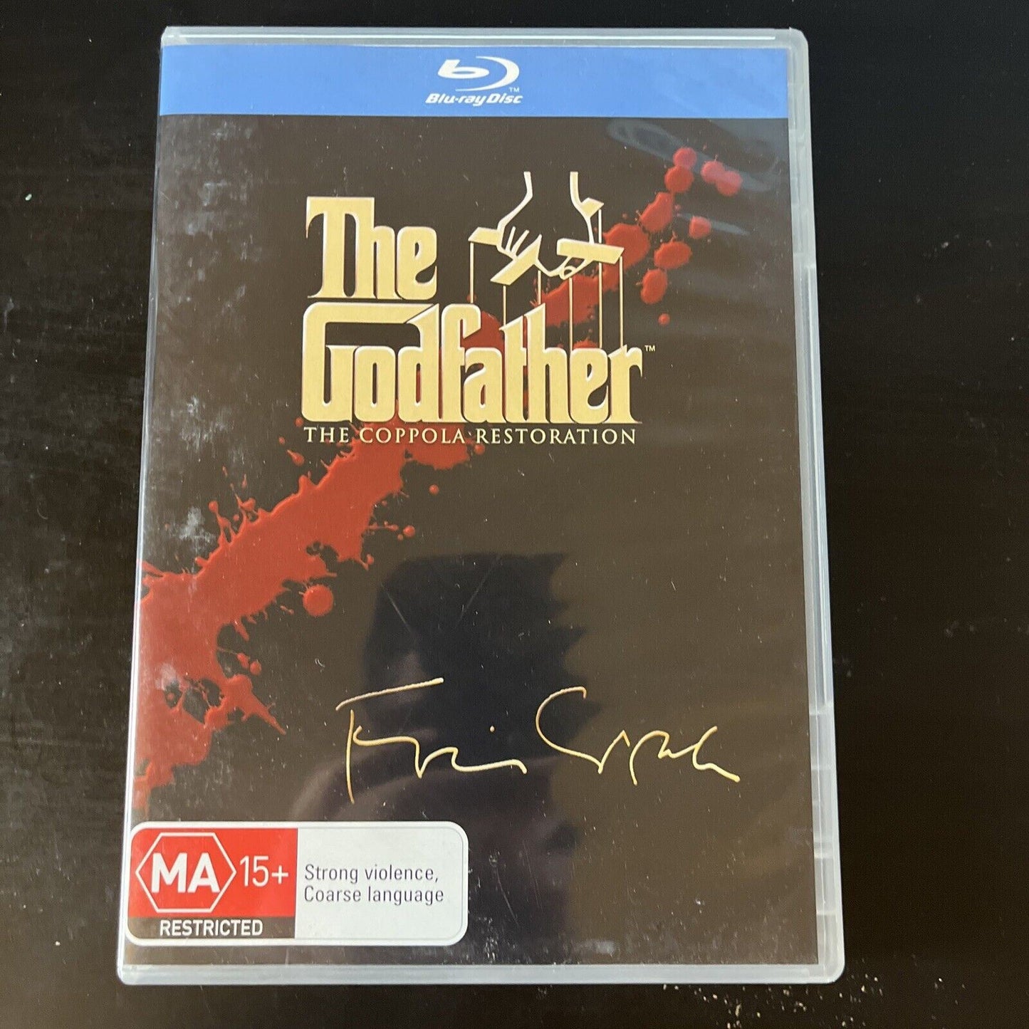 The Godfather Part 1,2,3 The Coppola Restoration (Bluray, 1990, 3-Disc) RegionB