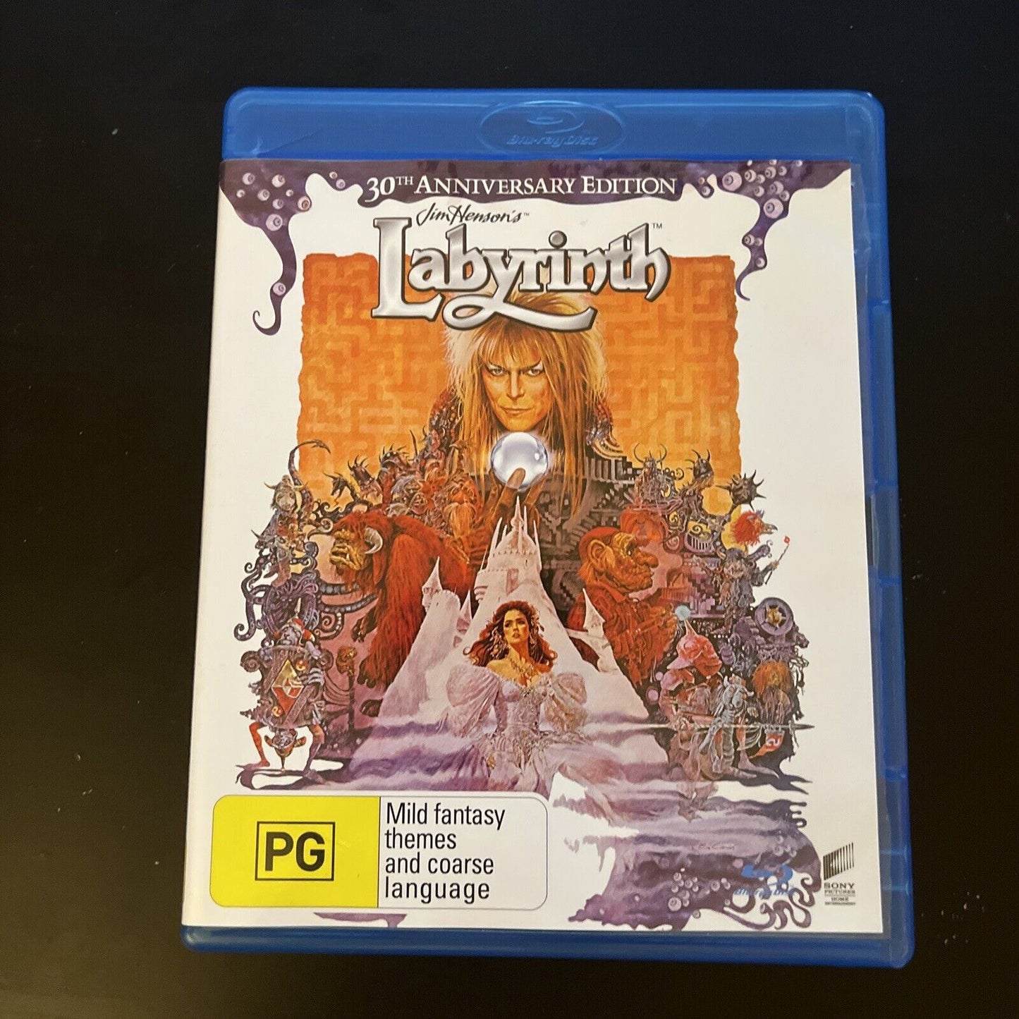 Labyrinth (30th Anniversary Edition, Blu-ray, 1986) David Bowie,  All Regions