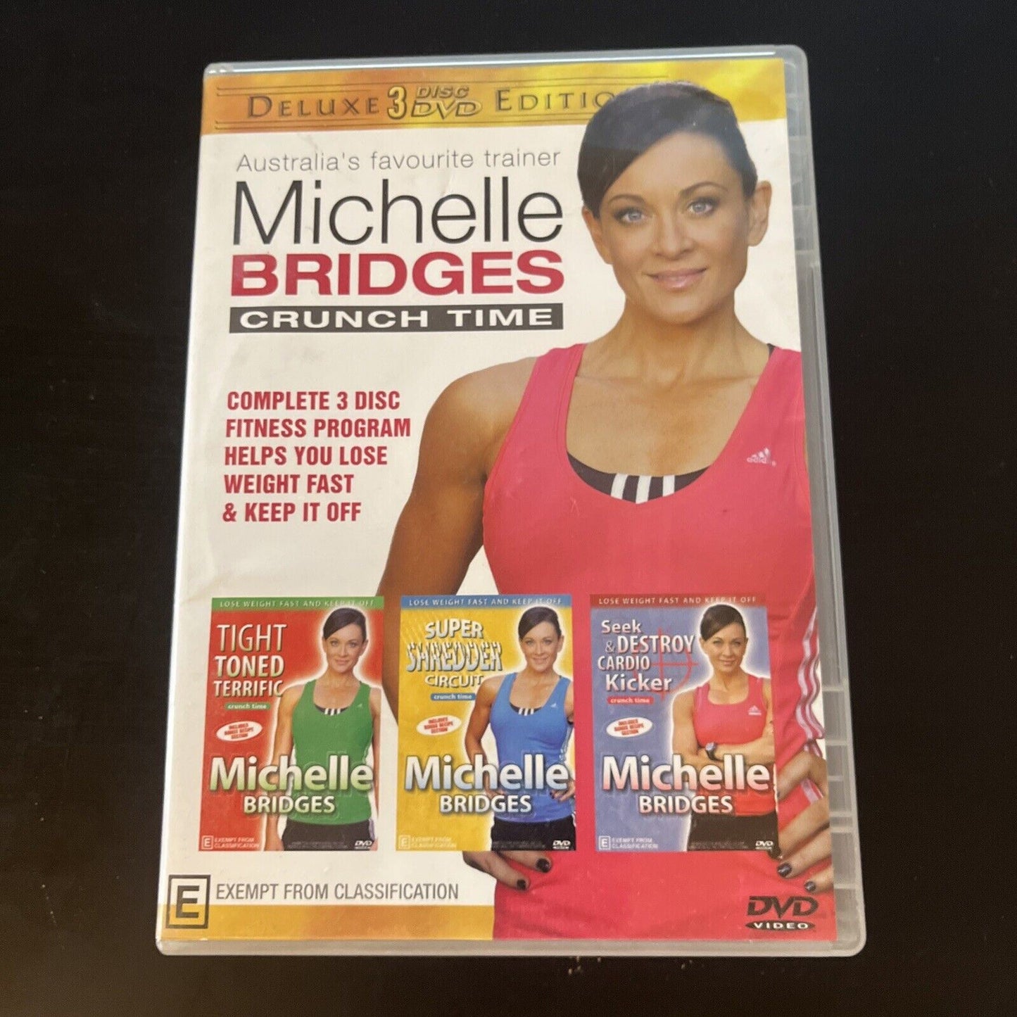 Michelle Bridges Crunch Time: Toned Terrific / Circuit / Cardio Kicker DVD