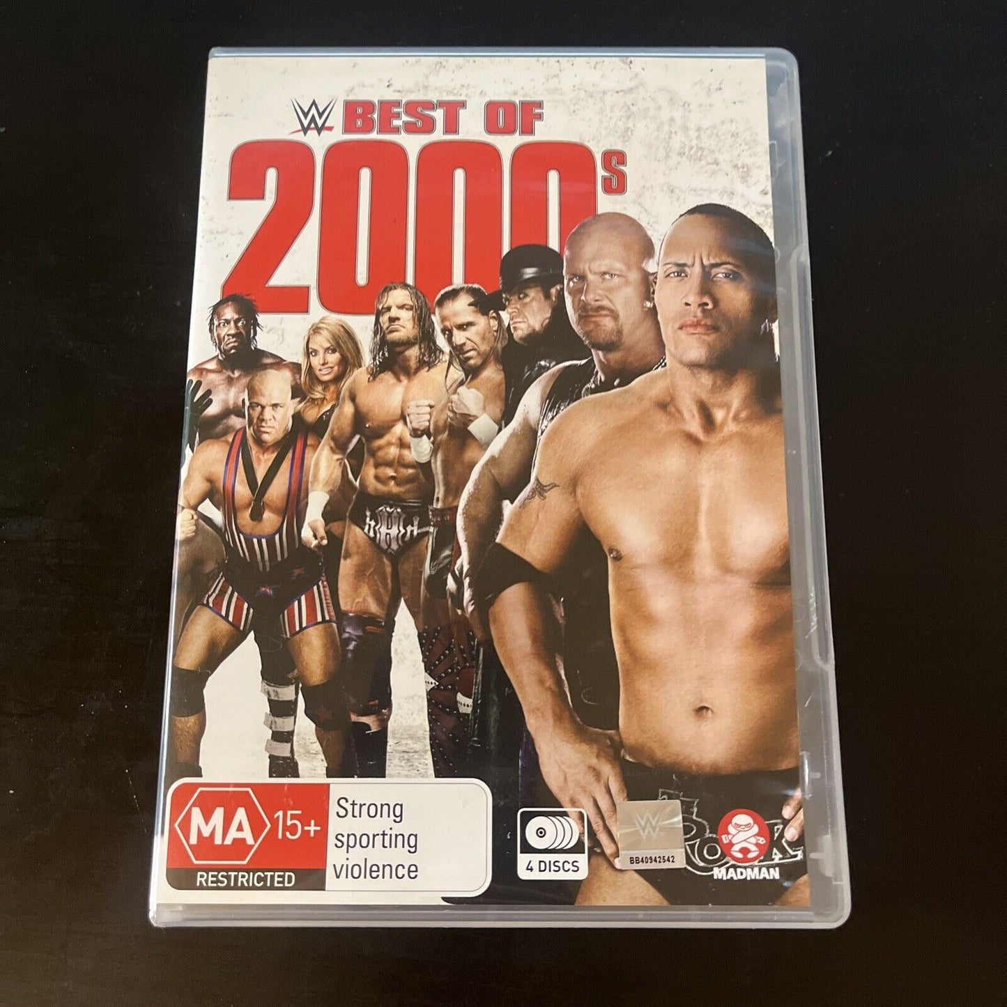 WWE - Best of 2000s (DVD, 2017, 4-Disc) Region 4