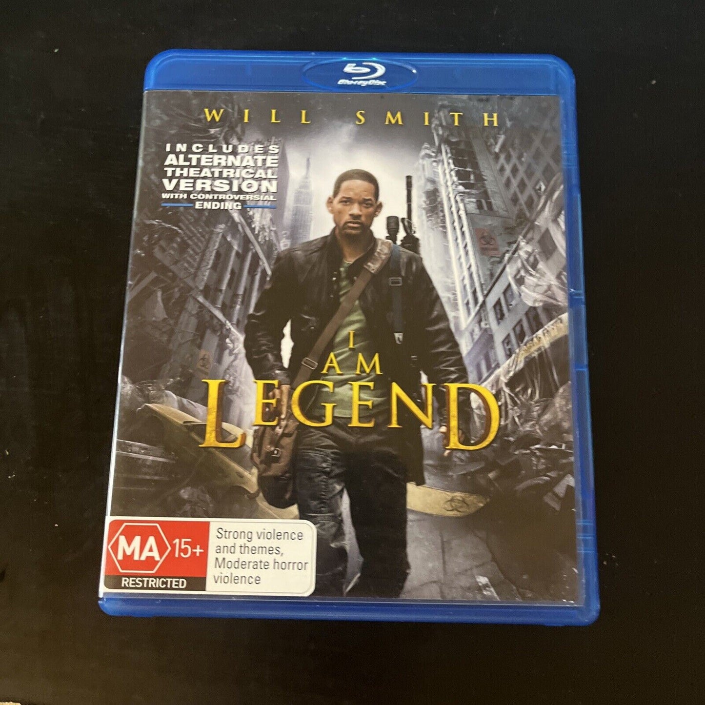 I Am Legend (Blu-ray, 2007) Will Smith Region B