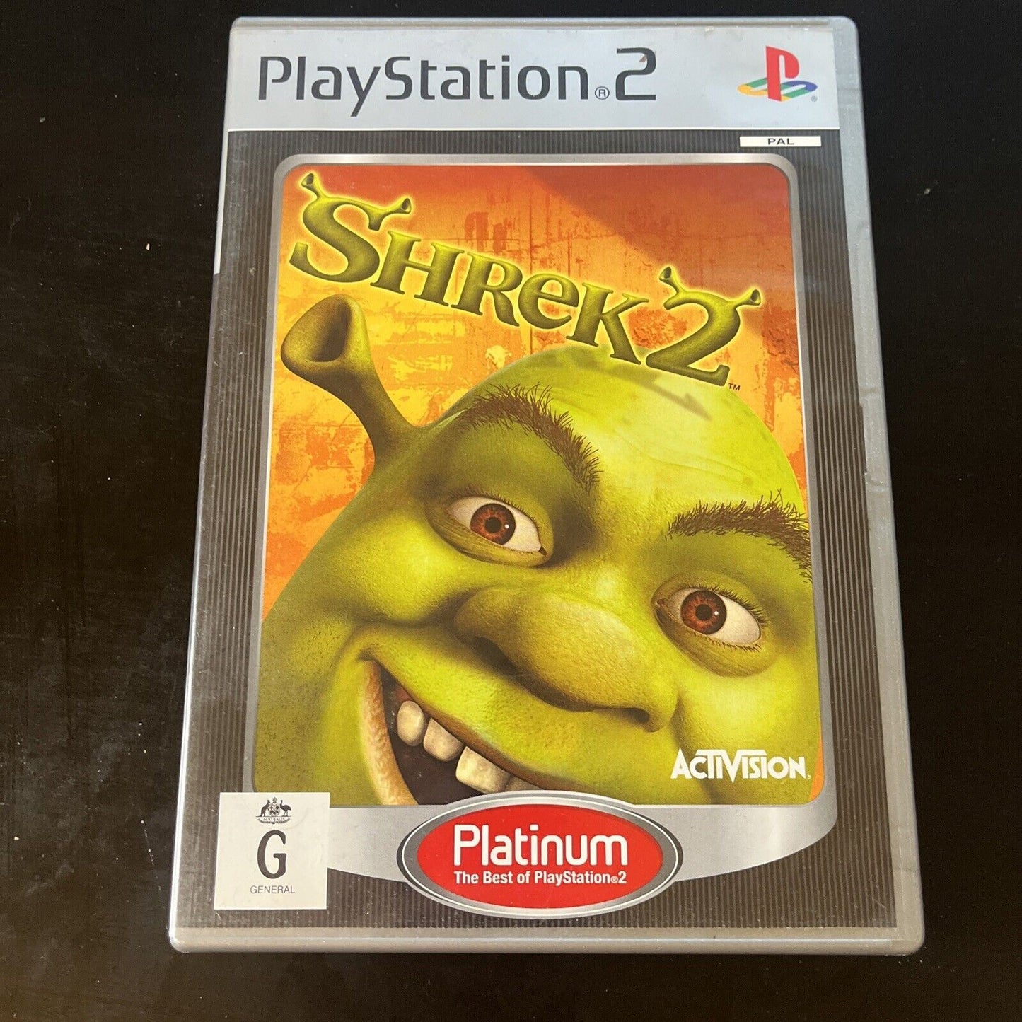 Shrek 2 (Sony PlayStation 2 PAL, 2004, Activision)