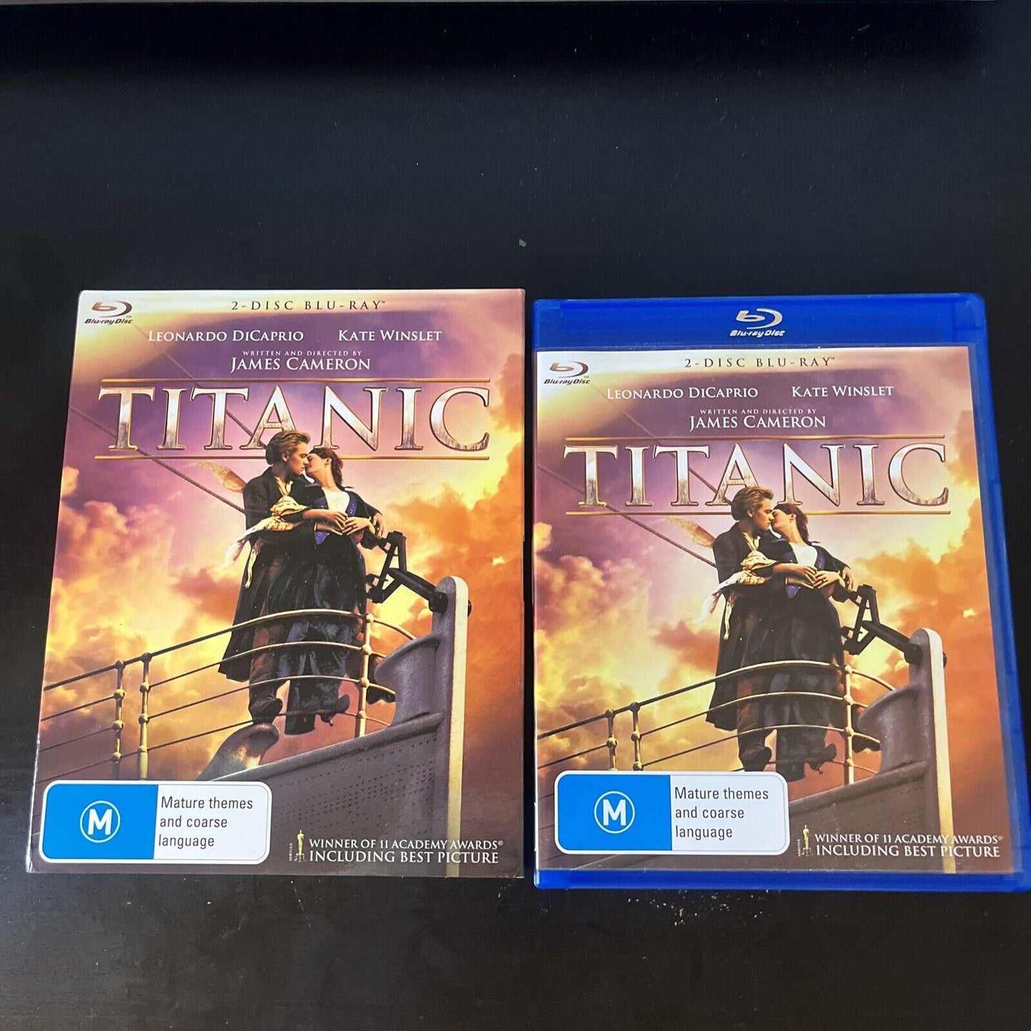 Titanic (Blu-ray, 1997, 2-Disc) Leonardo DiCaprio, Kate Winslet Region B