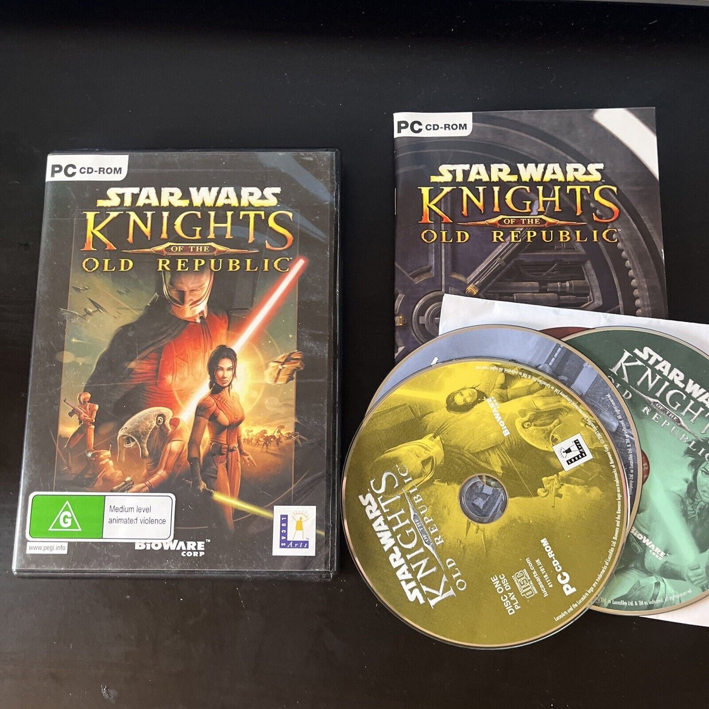 Star Wars - The Old Republic PC CDROM Game LucasArts - EA games With Manual