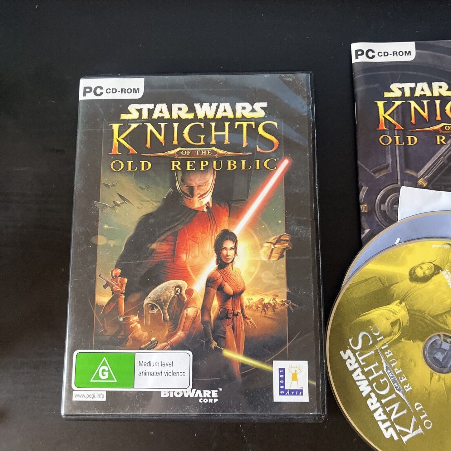 Star Wars - The Old Republic PC CDROM Game LucasArts - EA games With Manual