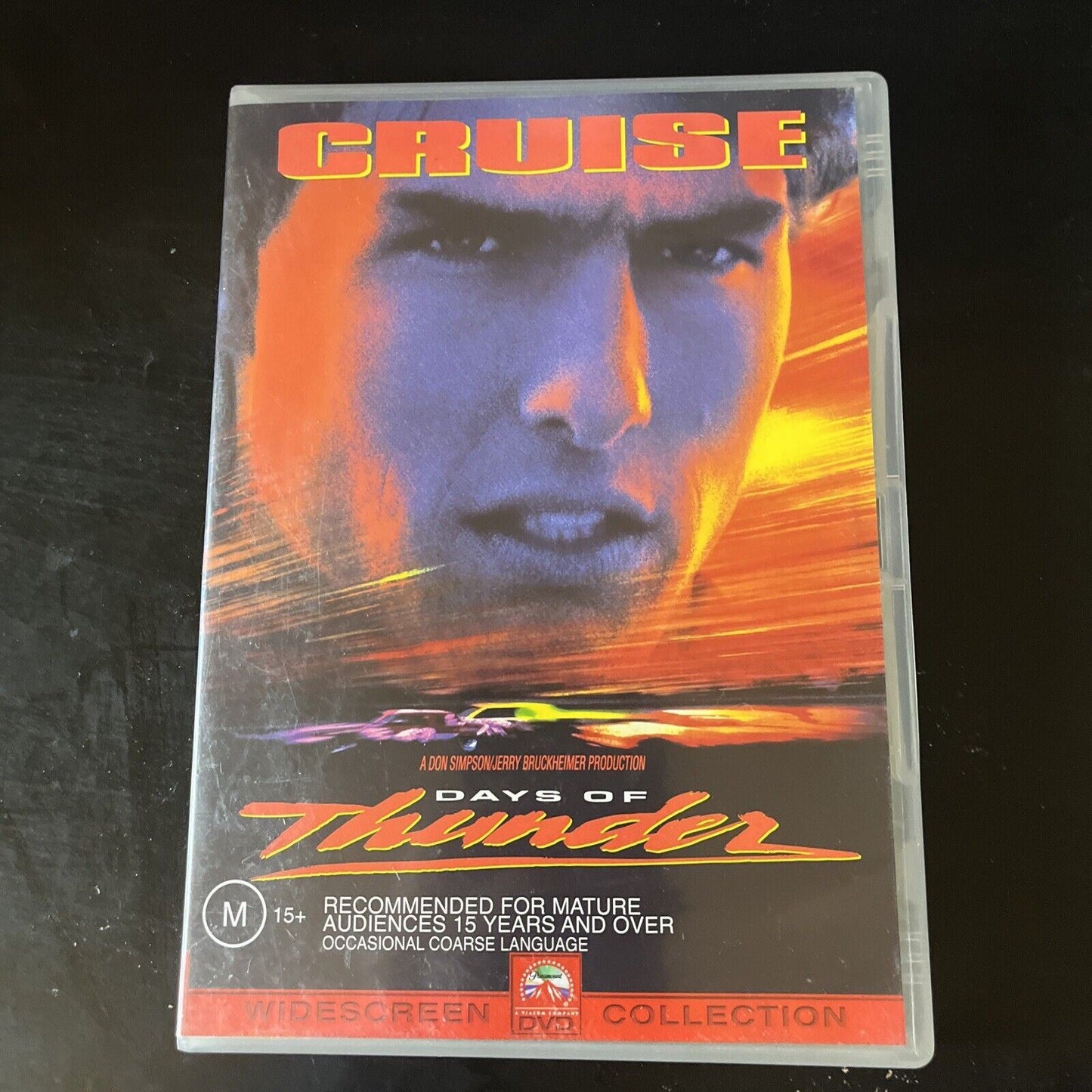 Days Of Thunder (DVD, 1990) Tom Cruise, Nicole Kidman Region 4