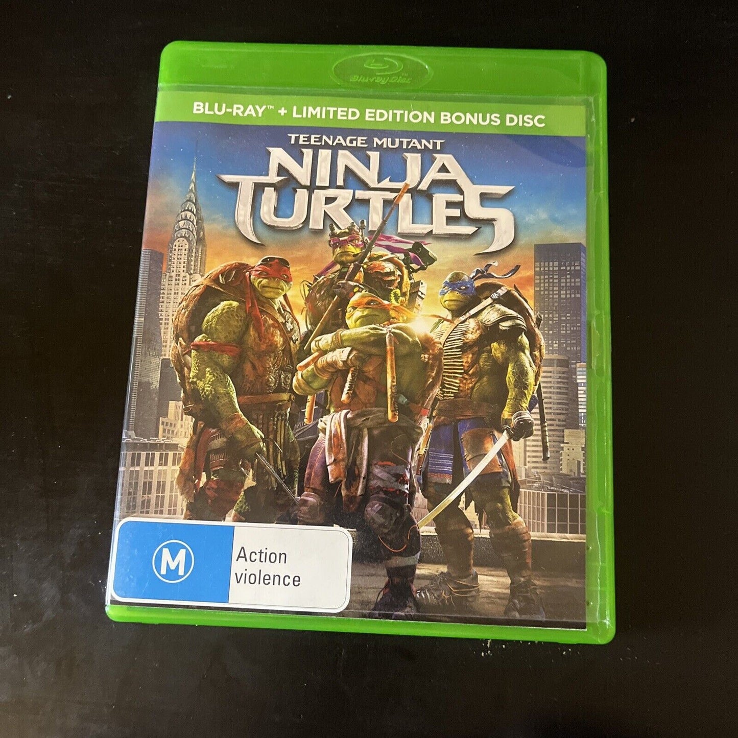 Teenage Mutant Ninja Turtles - Limited Edition (Blu Ray, 2014, 2-Disc) Region B