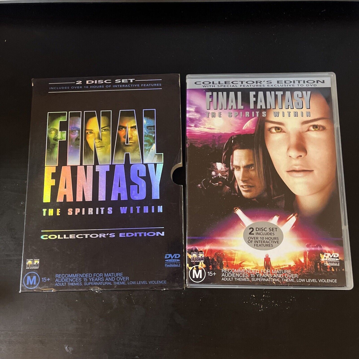 Final Fantasy - The Spirits Within - Collectors Edition (DVD, 2001) Region 4