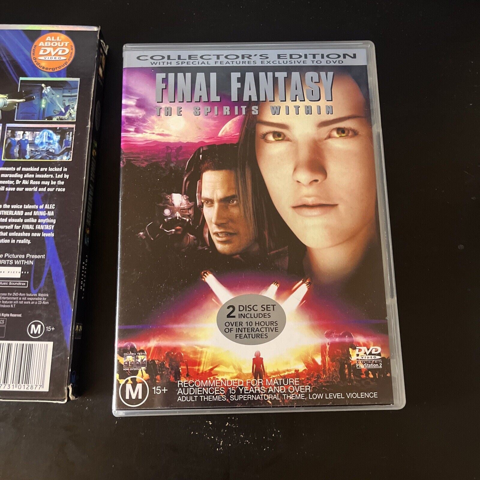 Final Fantasy The Spirits Within Collectors Edition DVD 2001