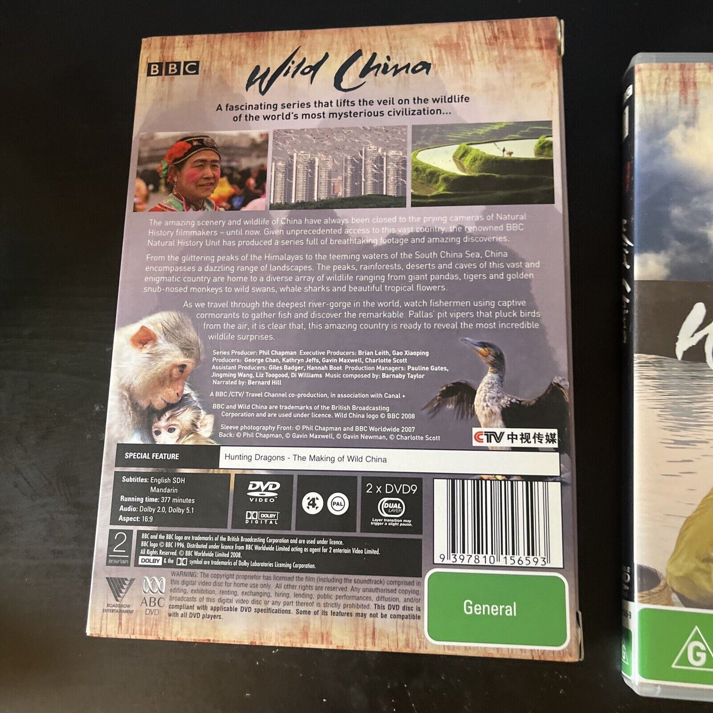 Wild China (DVD, 2008, 2-Disc) BBC Documentary Region 4