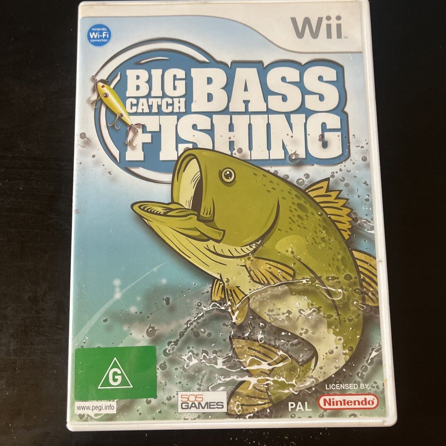 Big Catch Bass Fishing - Nintendo Wii PAL