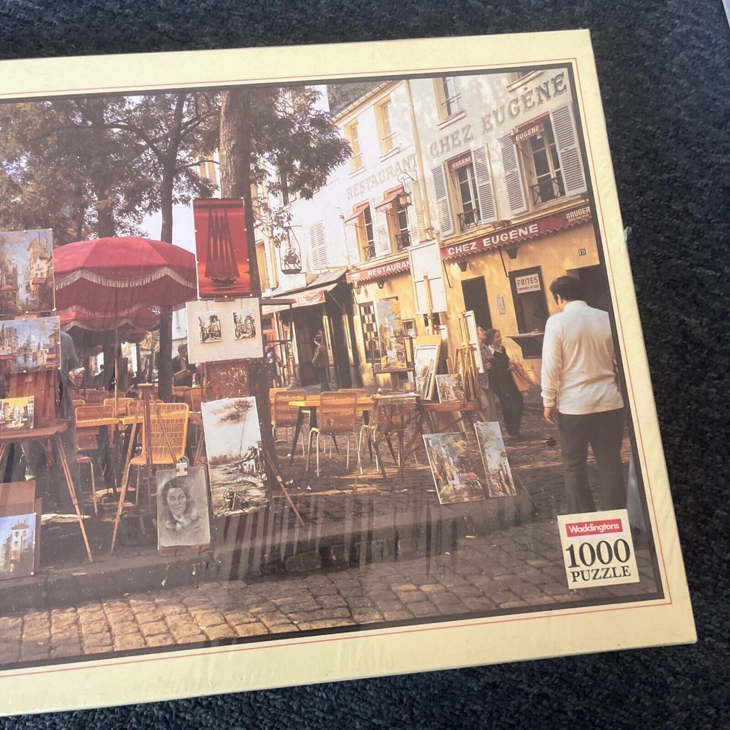 *New Sealed* Mont-Matre Paris Waddingtons 1000pcs Jigsaw Puzzle 1983