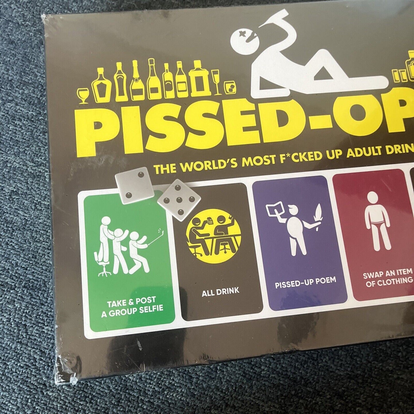 *New Sealed* Pissed-opoly Adult Drinking Board Game Imagination