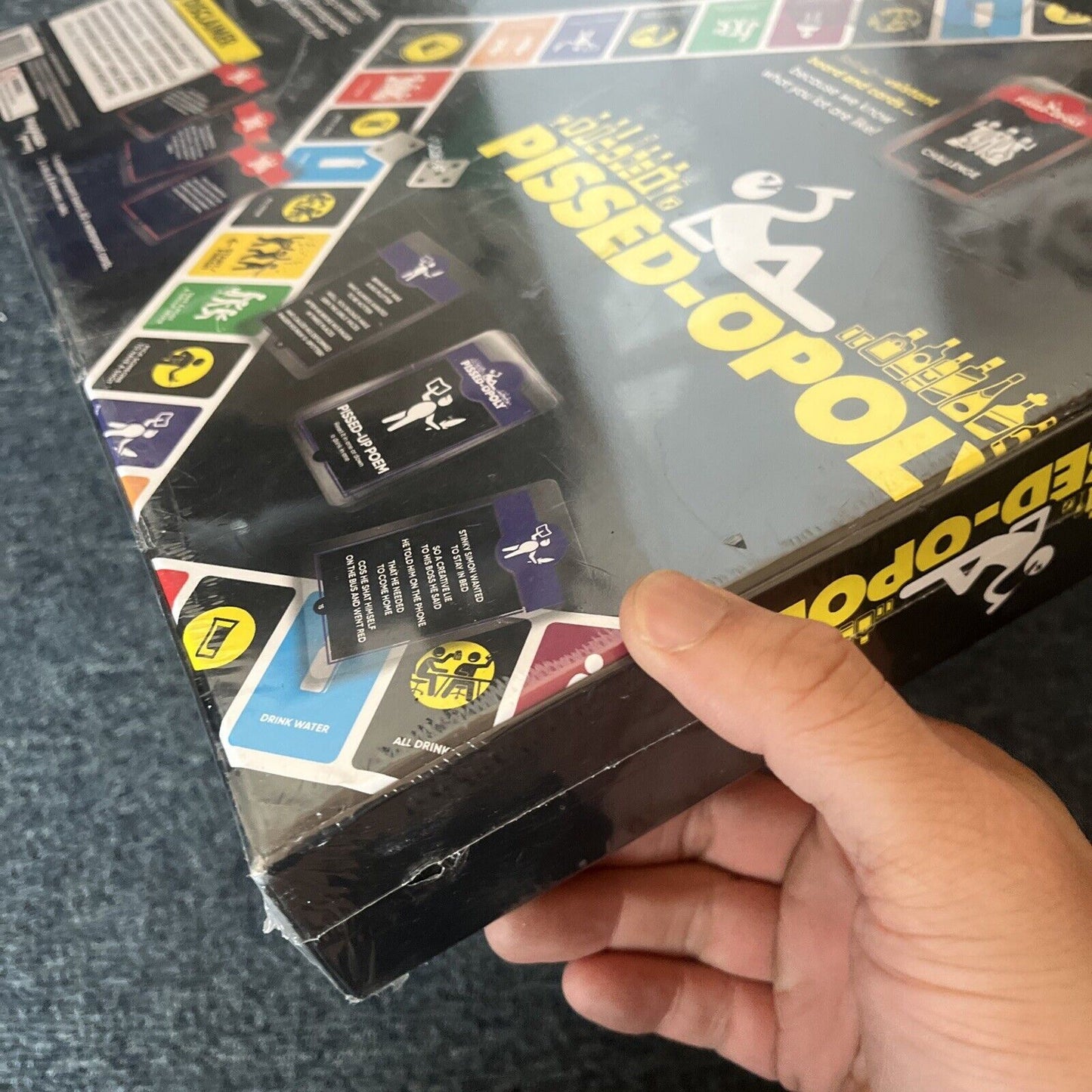 *New Sealed* Pissed-opoly Adult Drinking Board Game Imagination