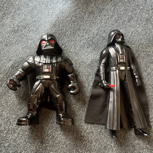 2x Star Wars Darth Vader 10" V3625B & 12" C-3252A 2016 LFL