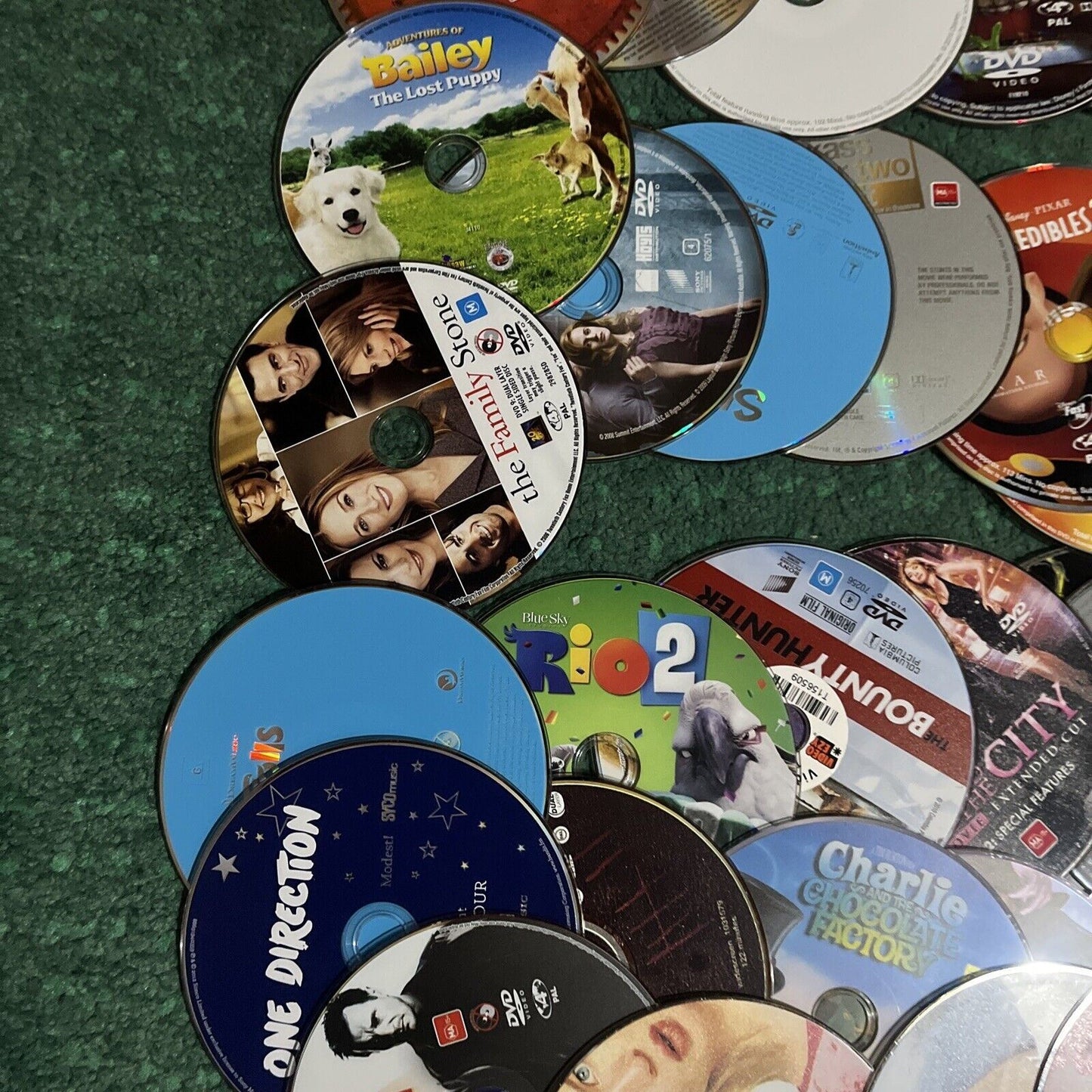 100x Genuine Loose Hollywood Action Adventure Drama DVDs Region 4