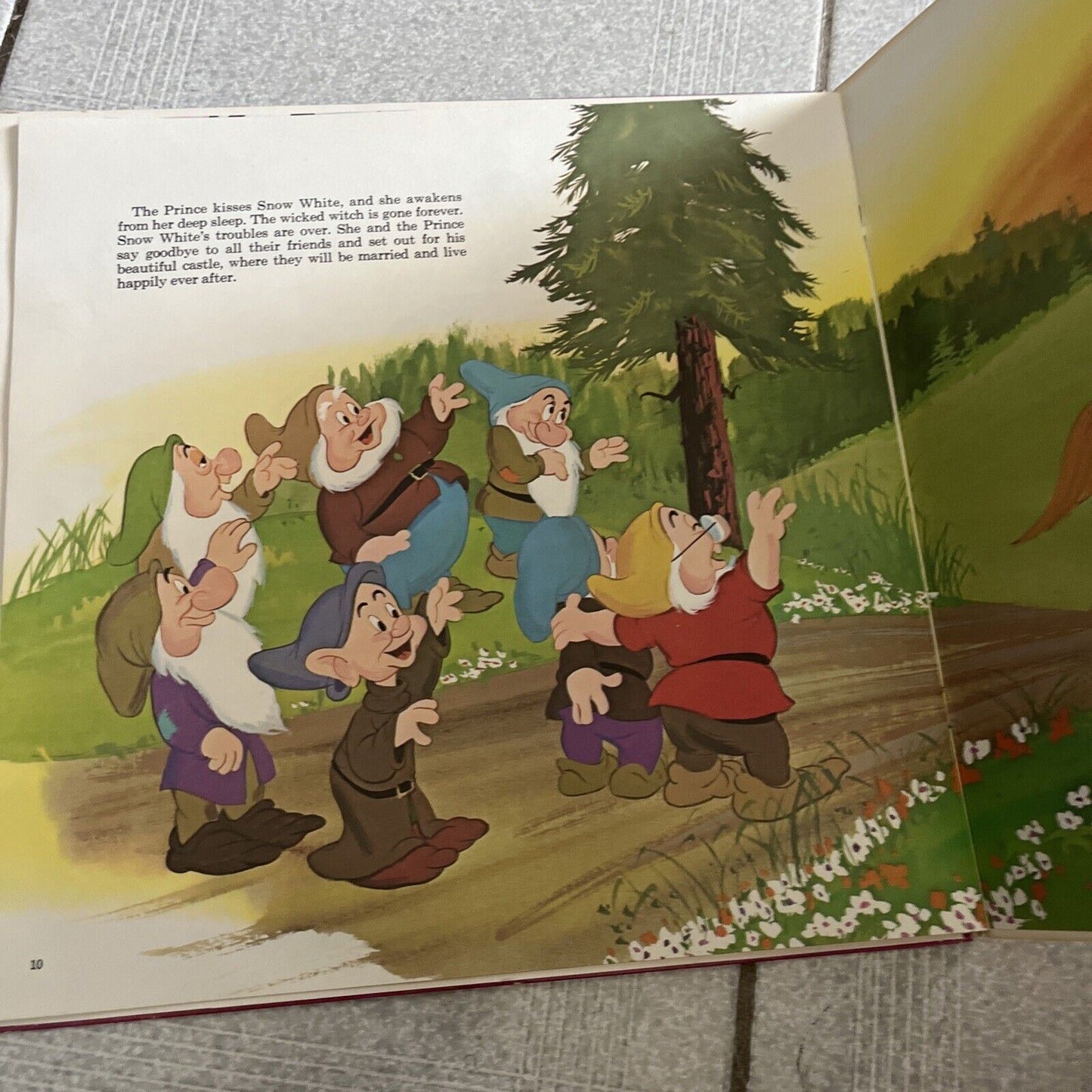 WALT DISNEY'S Snow White And The Seven Dwarfs (Vinyl Record, 1969)