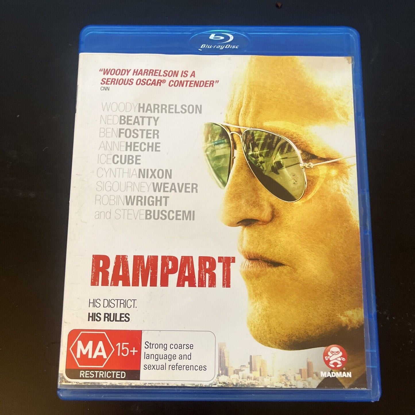 Rampart (Bluray, 2011) Woody Harrelson, Robin Wright Region B