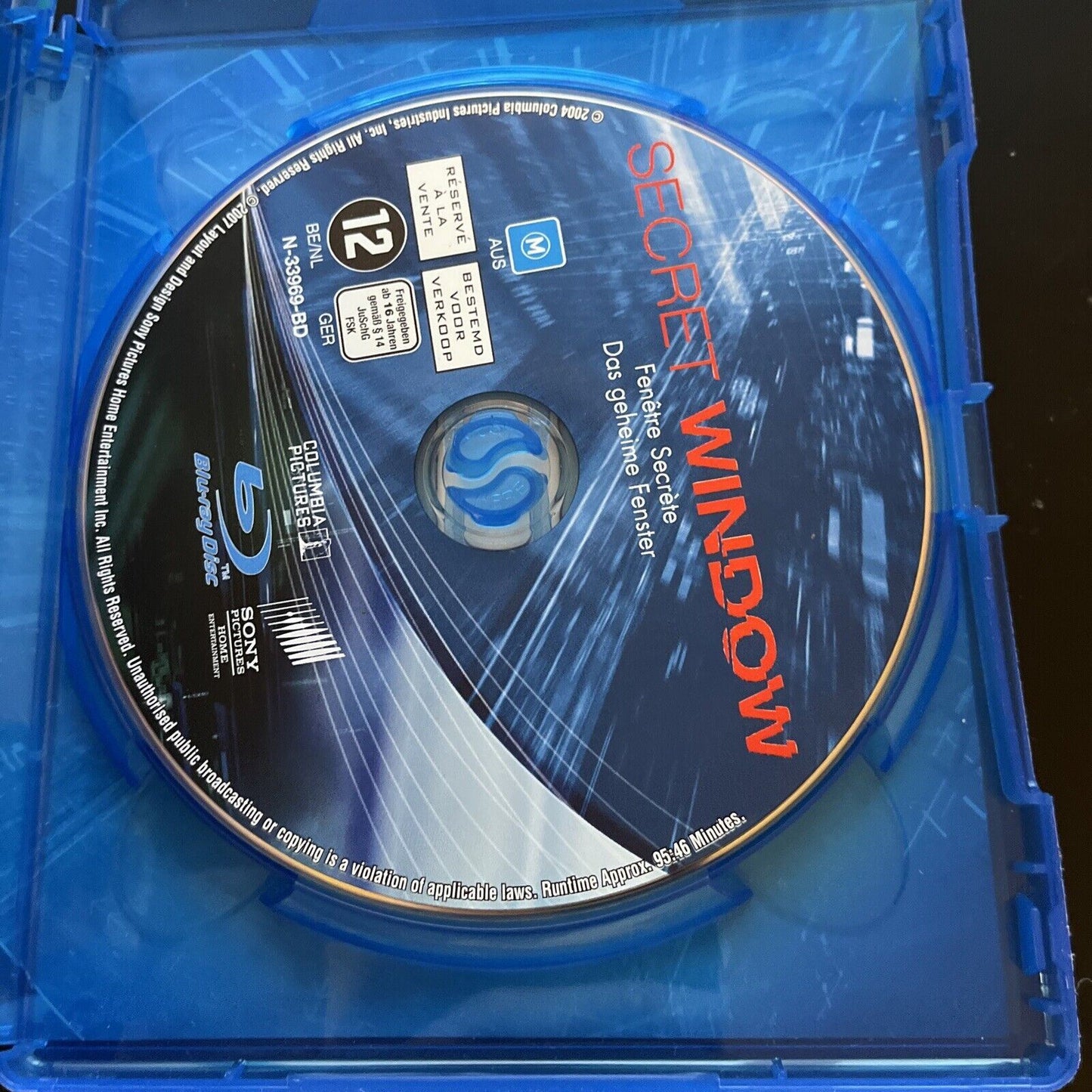 Secret Window (Blu-ray, 2004) Johnny Depp, John Turturro All Regions