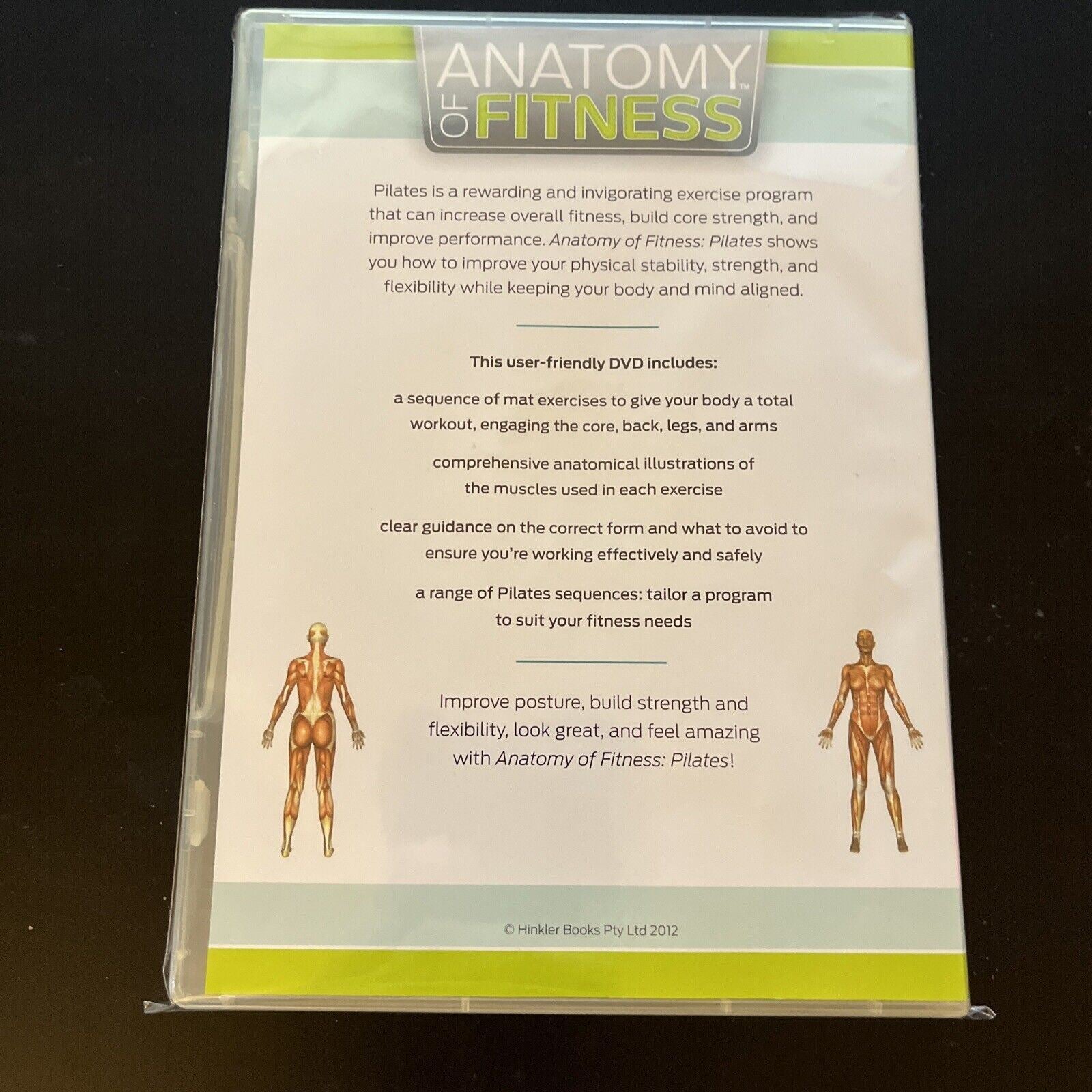 Anatomy of Fitness Pilates DVD 2012 Isabel Eisen All Regions