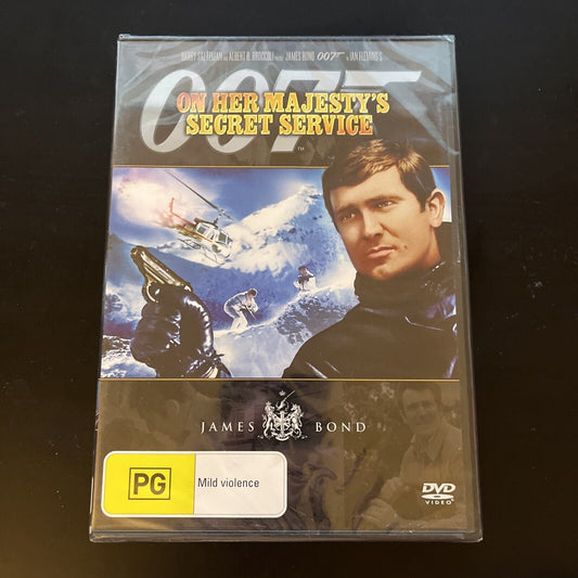 *New Sealed* James Bond 007 On Her Majesty's Secret Service (DVD, 1969) Region 4