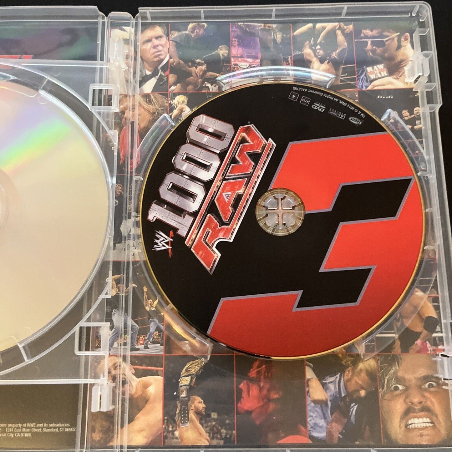 WWE - The Top 100 Moments In RAW History (DVD, 2013, 3-Disc) Region 4