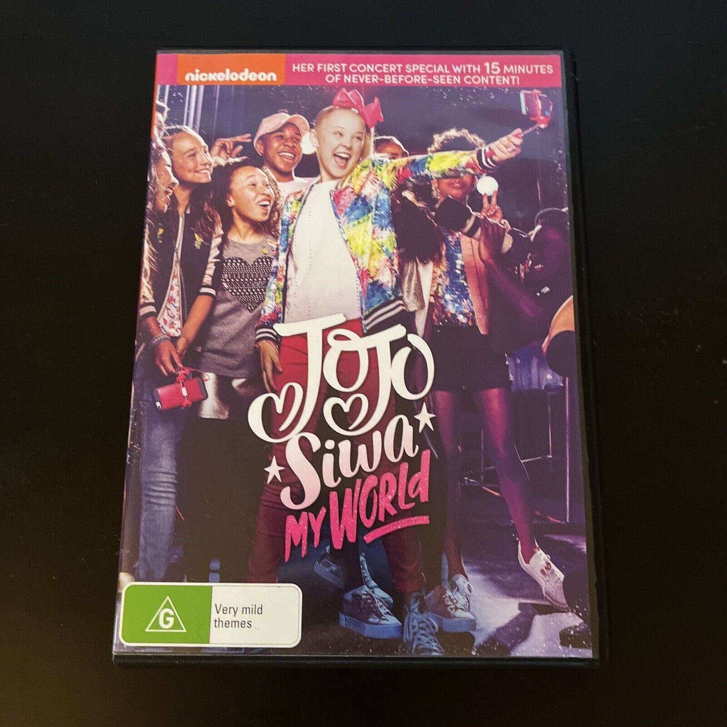 Jojo Siwa - My World (DVD, 2017) Guy Amir, Kayla Gaskin, Ricardo Hurtado Region4