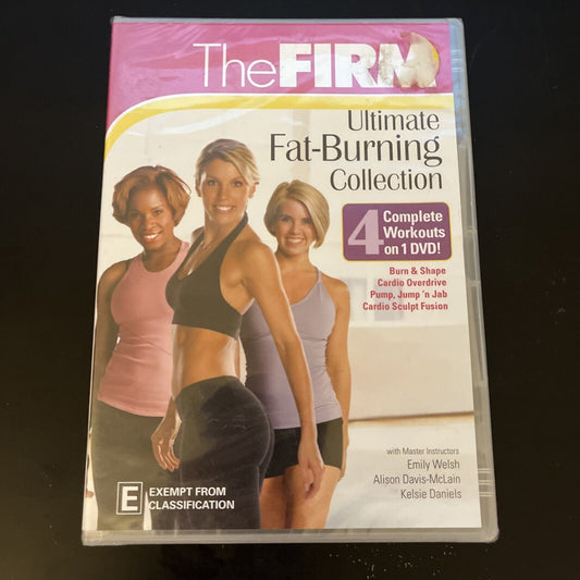 *New Sealed* The Firm Ultimate Fat Burning Collection (DVD, 2008) Region 4