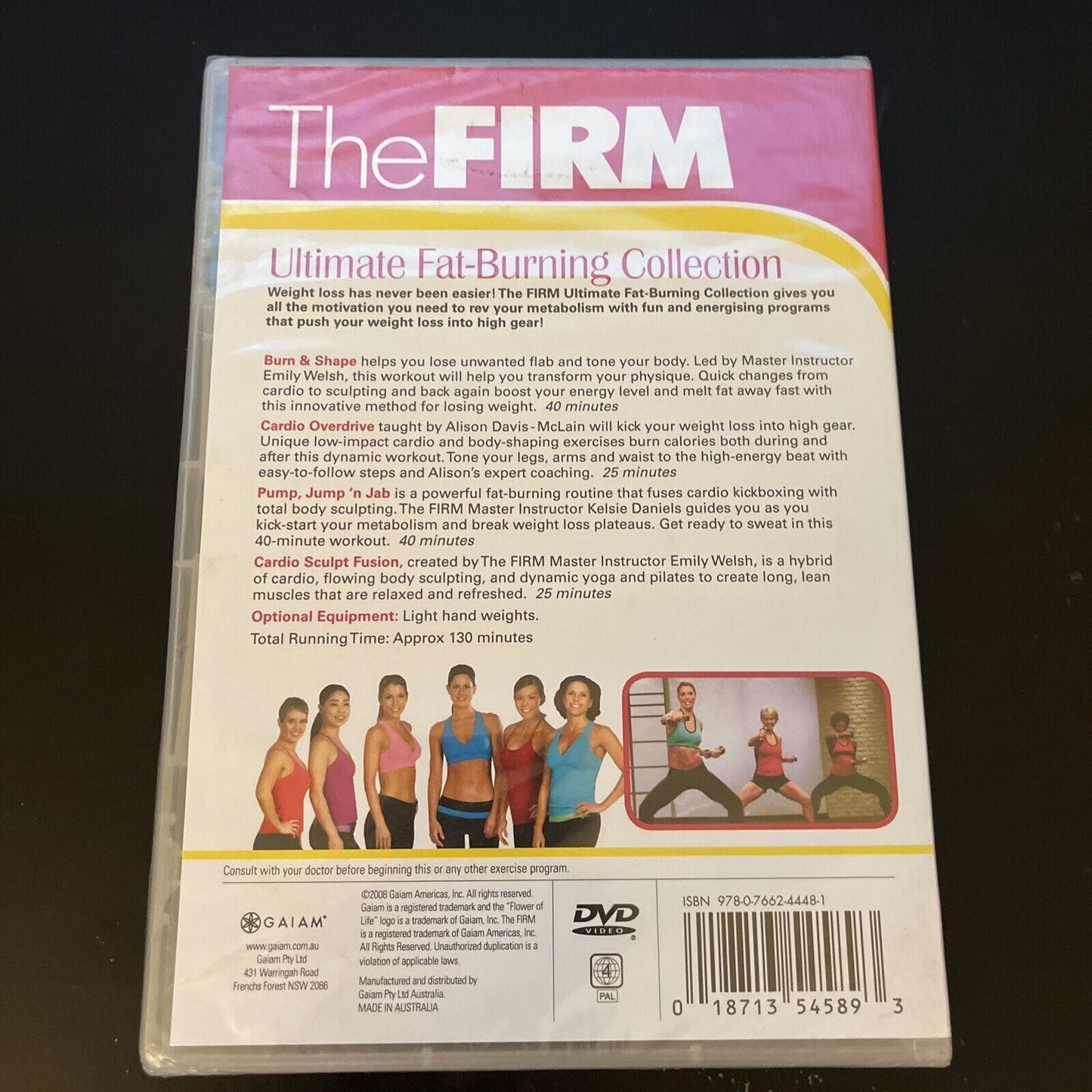 *New Sealed* The Firm Ultimate Fat Burning Collection (DVD, 2008) Region 4