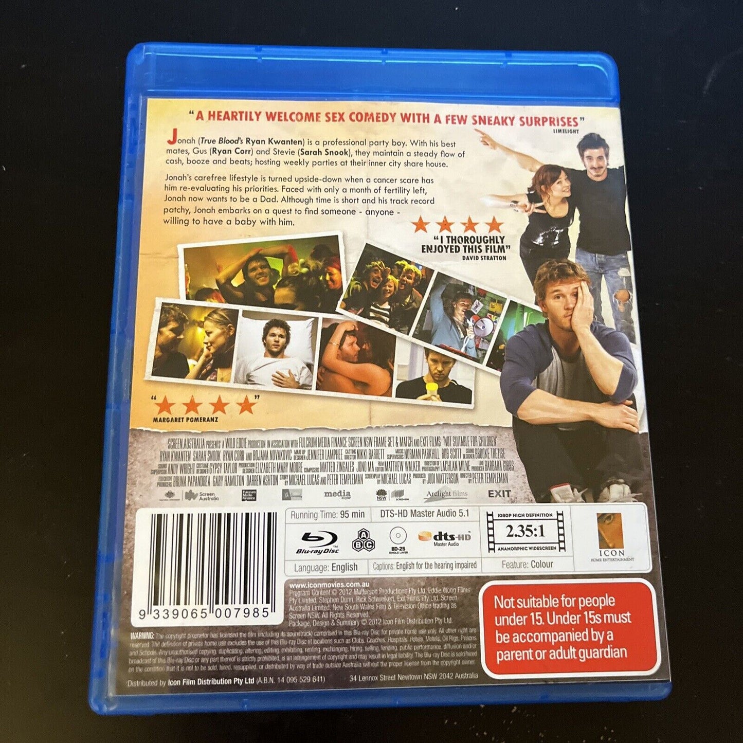 Not Suitable For Children (Bluray, 2012) All Regions