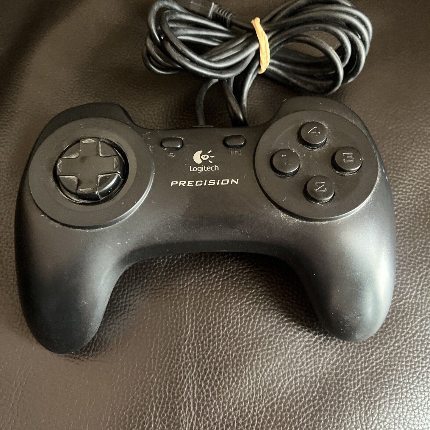 Logitech Precision G-UG15 Wired USB Gamepad Controller for PC (Black)