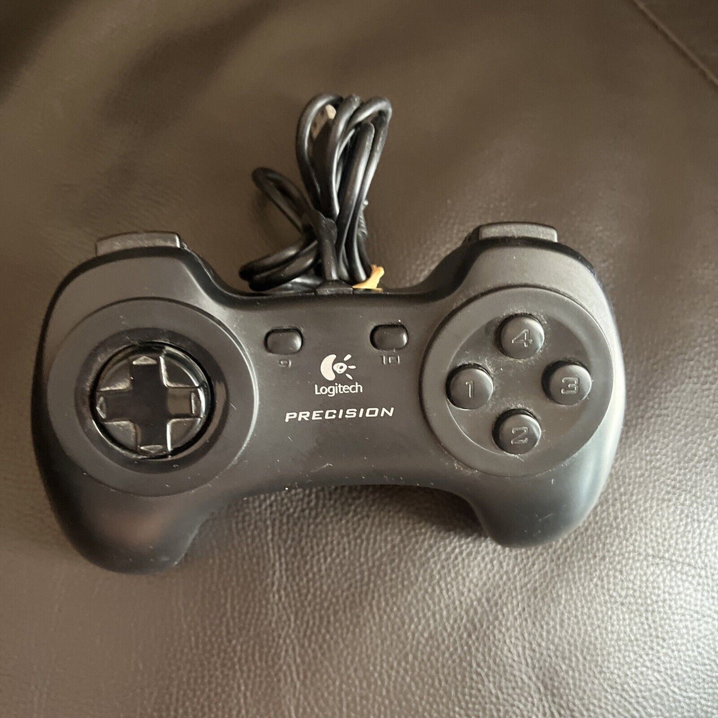 Logitech Precision G-UG15 Wired USB Gamepad Controller for PC (Black)