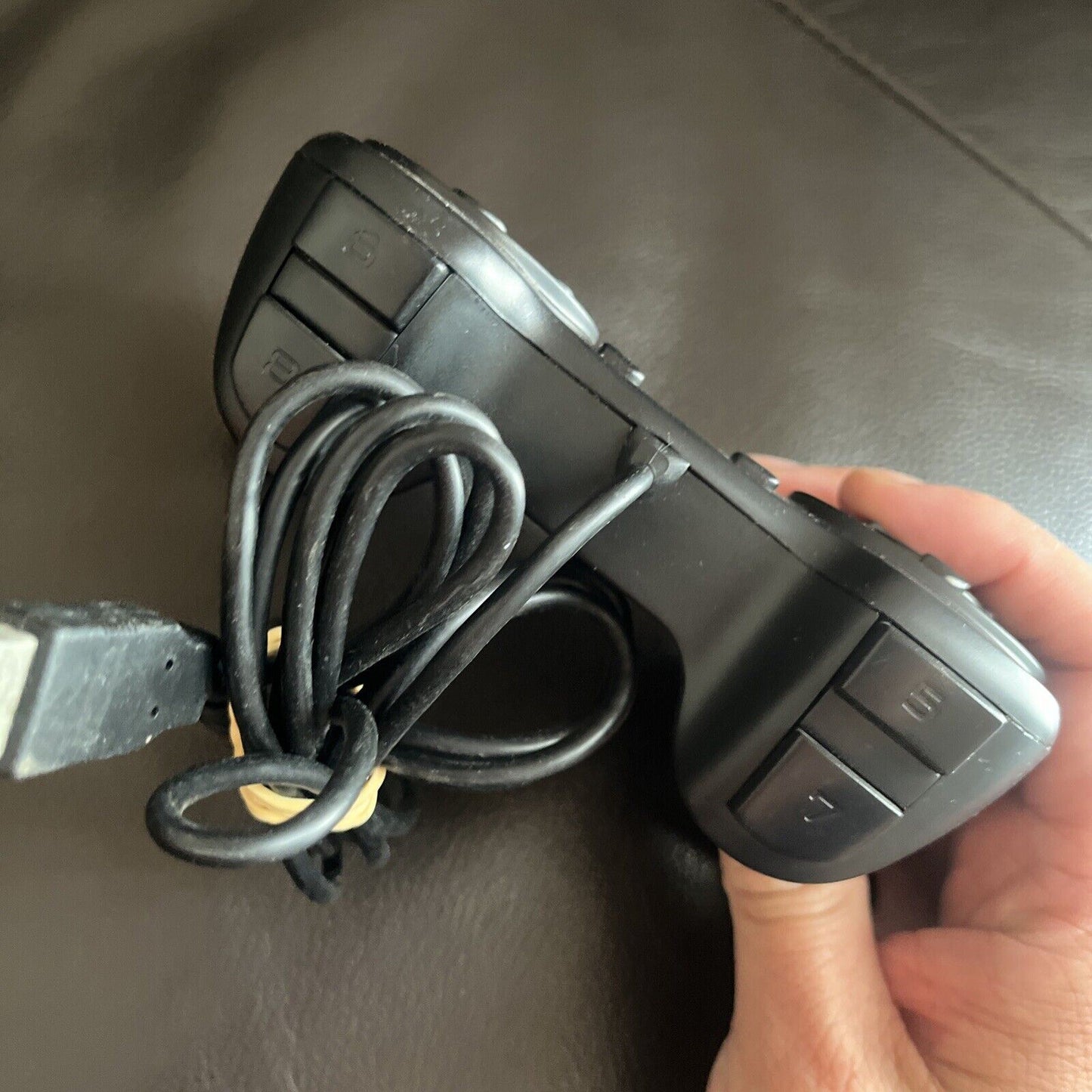 Logitech Precision G-UG15 Wired USB Gamepad Controller for PC (Black)