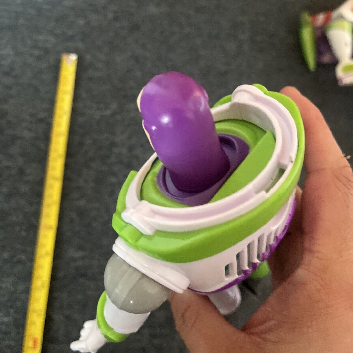 3x Buzz Lightyear Toy Story Figure: 11" Y1217 2012, 11" W8011 2012, 7" 2018