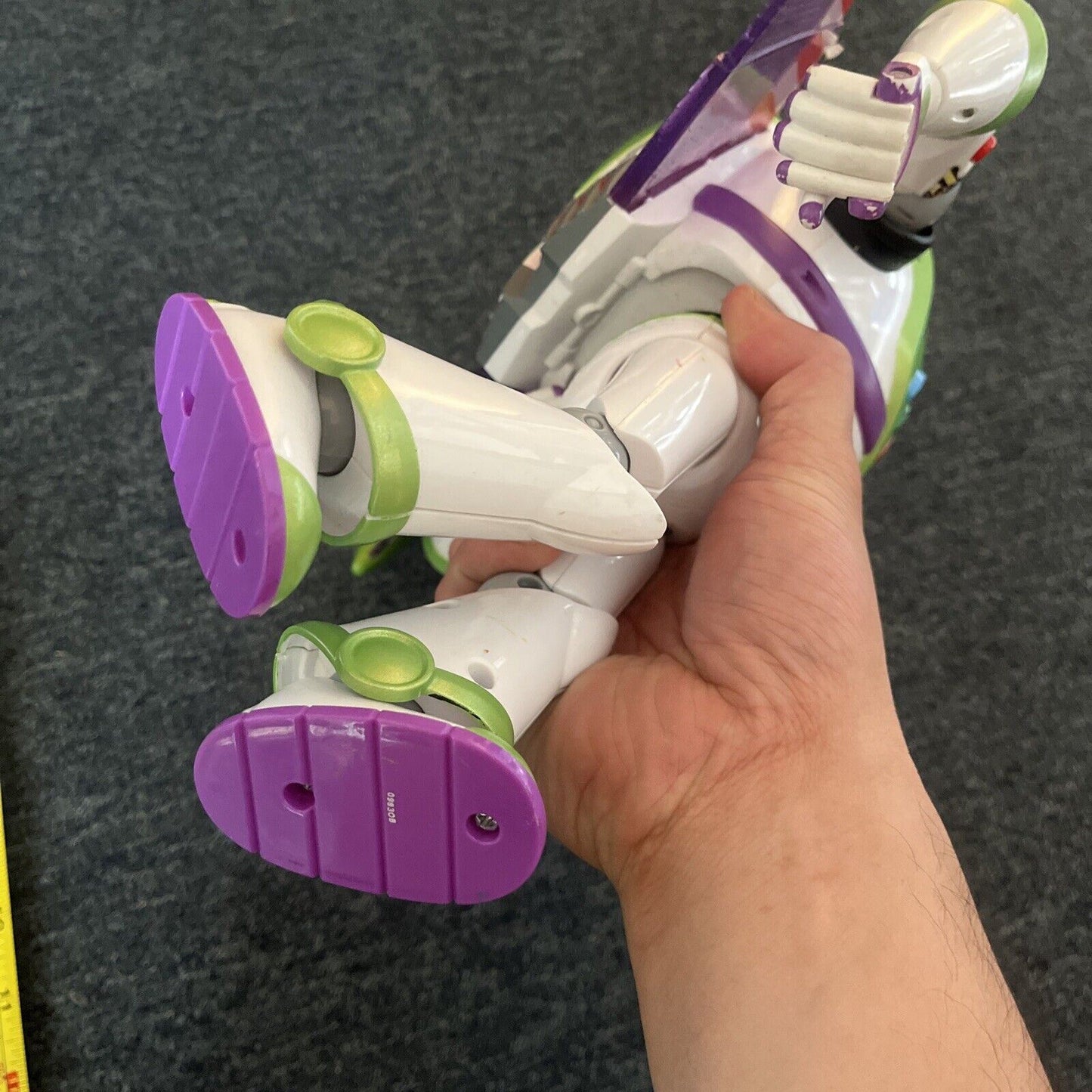 3x Buzz Lightyear Toy Story Figure: 11" Y1217 2012, 11" W8011 2012, 7" 2018