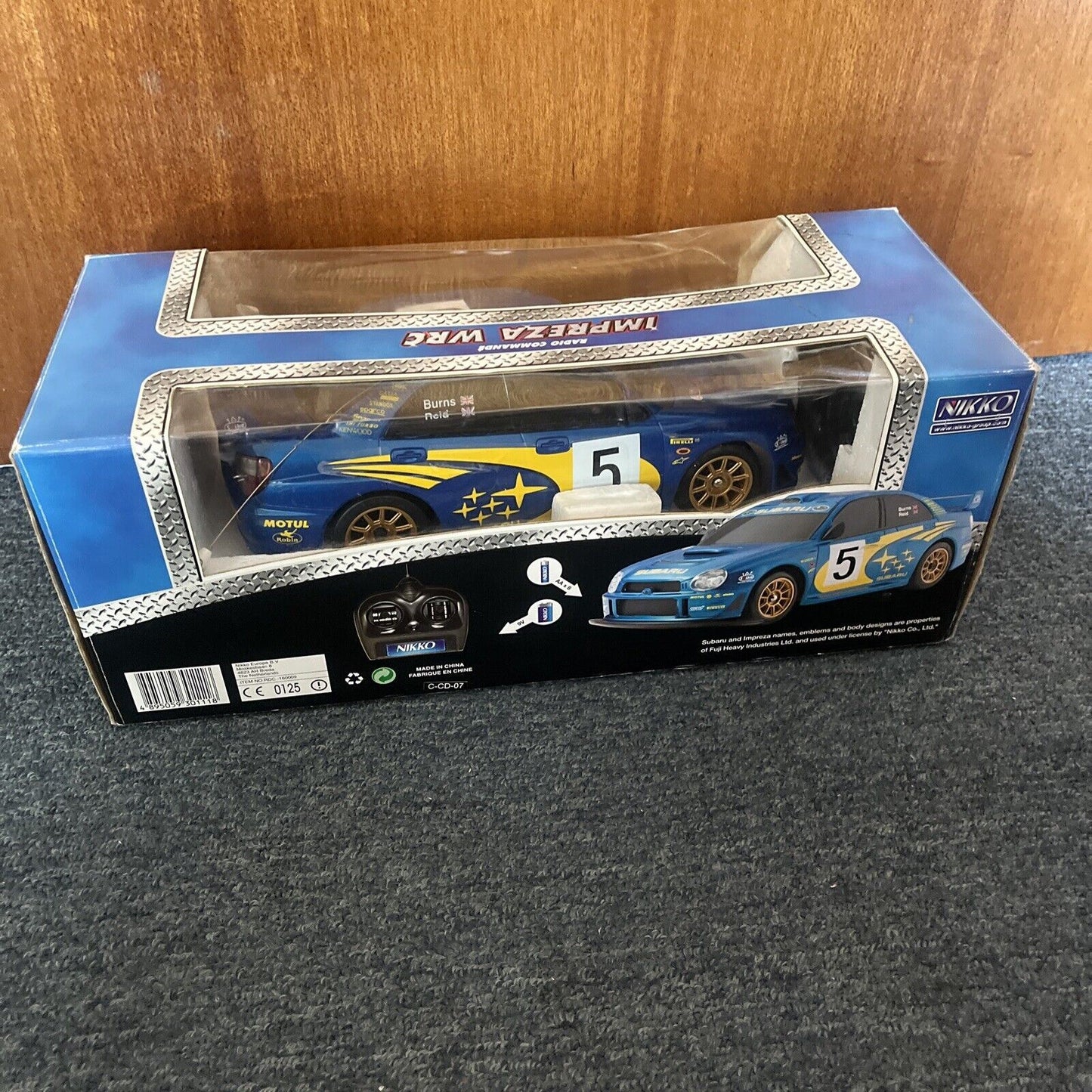 Subaru Impreza WRC Radio Control Car Nikko Item 160009 Design A