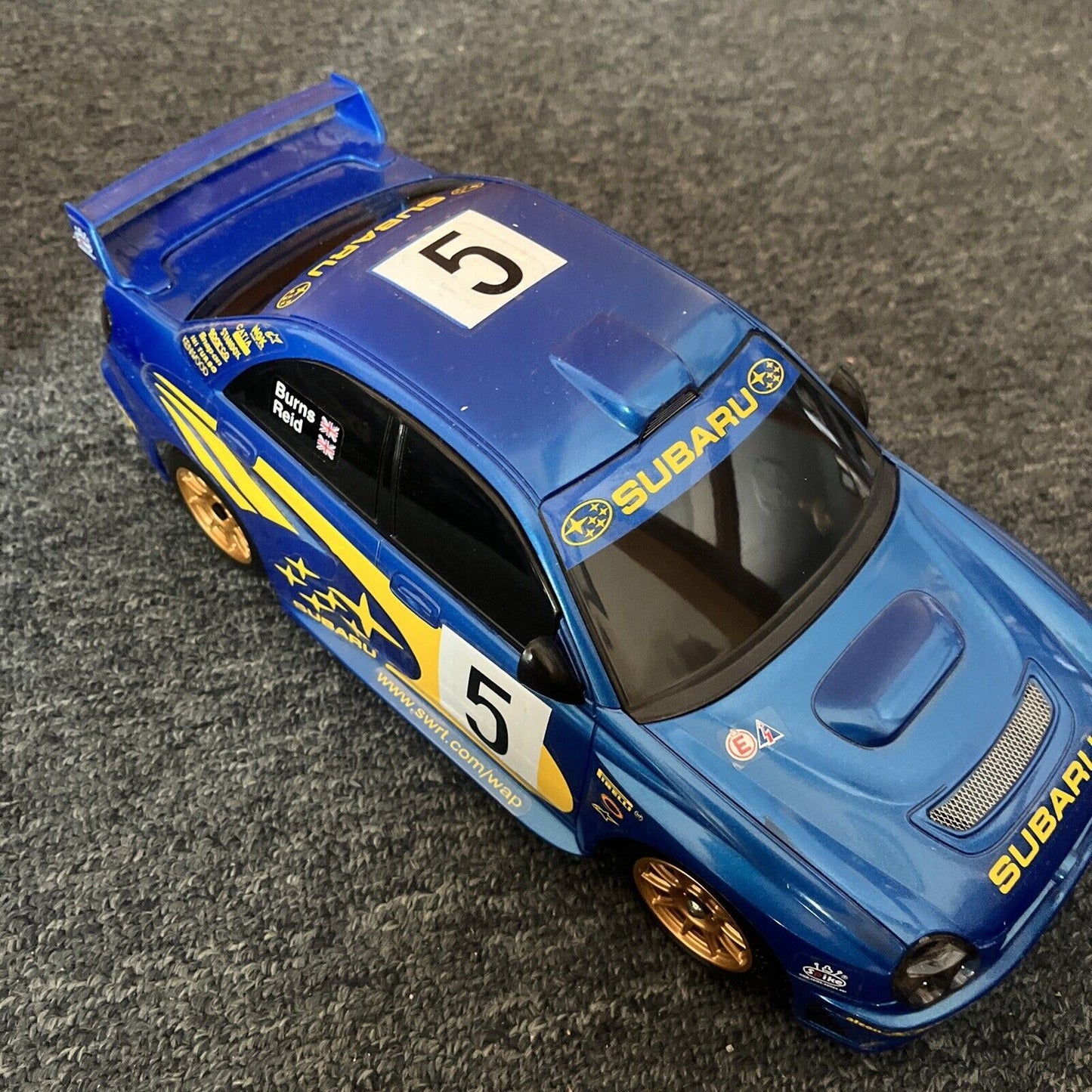 Subaru Impreza WRC Radio Control Car Nikko Item 160009 Design A