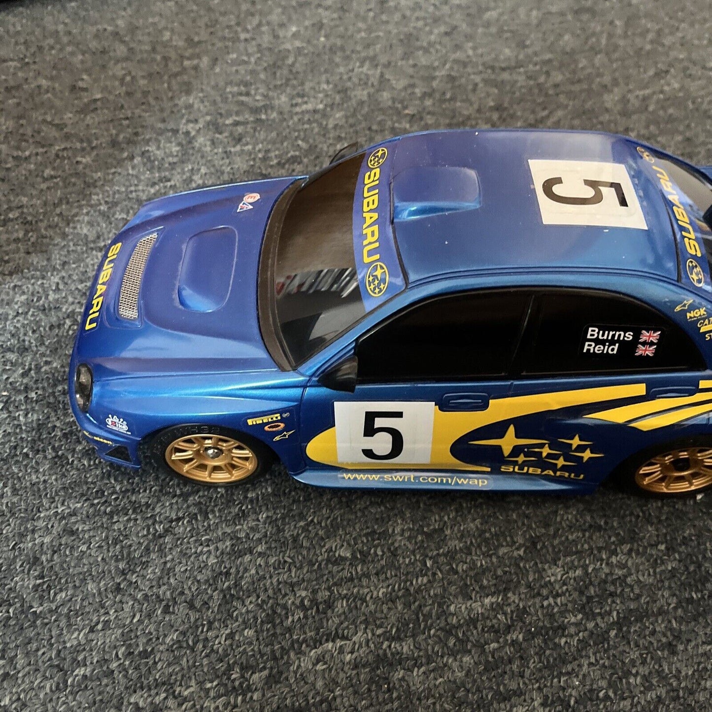 Subaru Impreza WRC Radio Control Car Nikko Item 160009 Design A