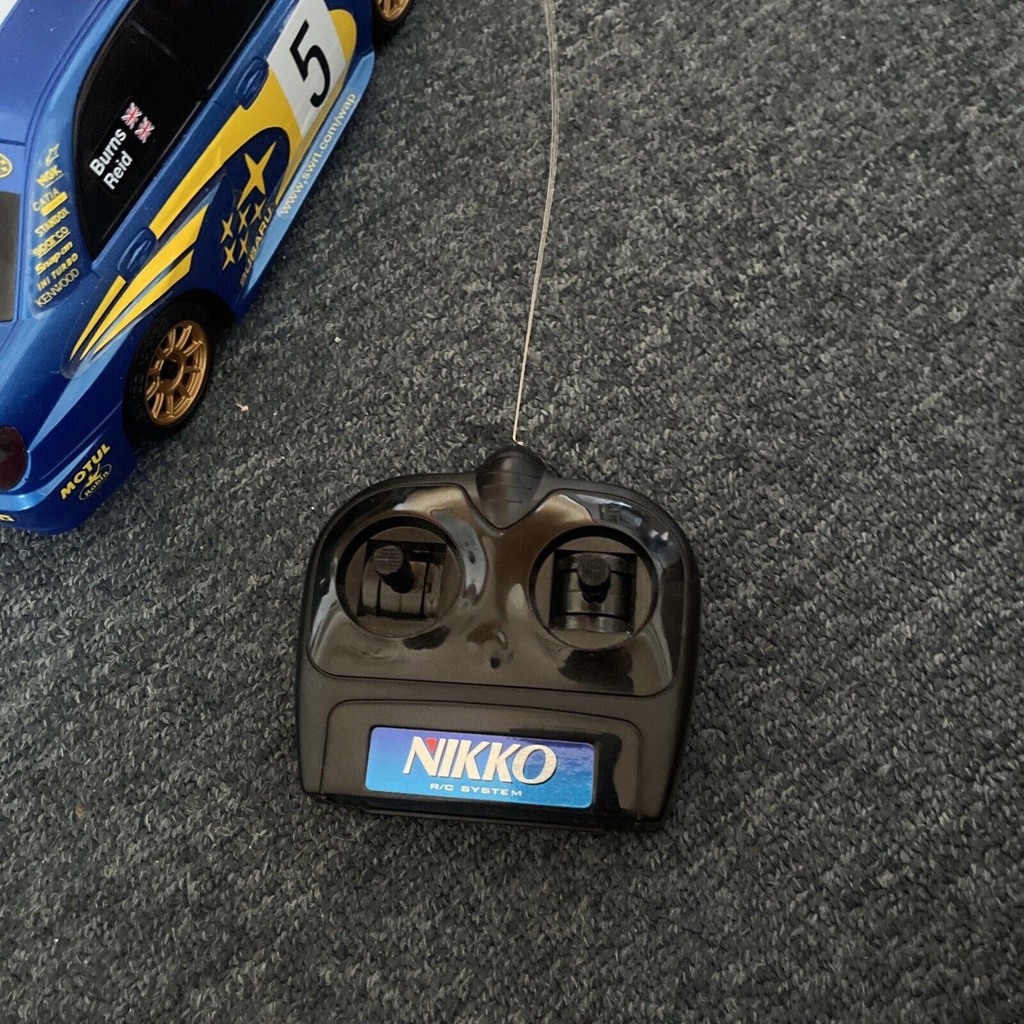 Subaru Impreza WRC Radio Control Car Nikko Item 160009 Design A