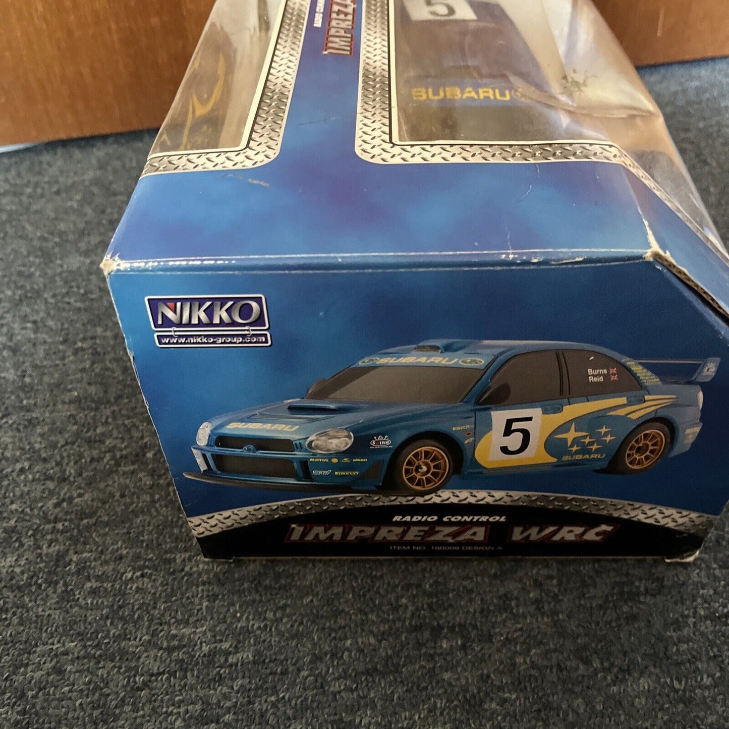 Subaru Impreza WRC Radio Control Car Nikko Item 160009 Design A